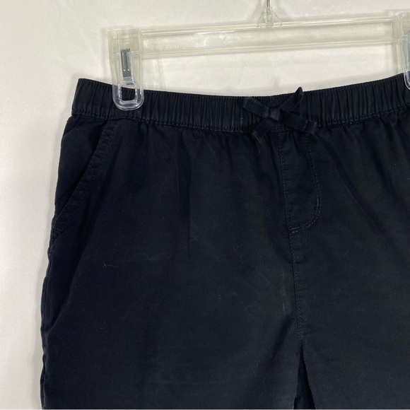 Children’s Place Girl’s Elastic Waist Black Shorts - Picture 2 of 6